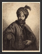 Georg Friedrich Schmidt after Rembrandt van Rijn (German, 1712 - 1775), The Persian, 1756, etching