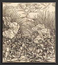 Hans Leonard SchÃ¤ufelein (German, c. 1480-1485 - 1538-1540), Battle of Cividale, woodcut