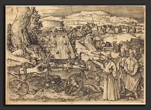 Hieronymus Hopfer after Albrecht DÃ¼rer (German, active c. 1520 - 1550 or after), The Great Cannon,