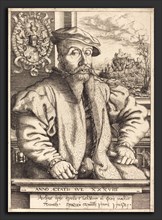Hans Sebald Lautensack (German, 1524 - 1561-1566), Georg Roggenbach, 1554, etching