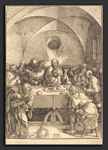Albrecht DÃ¼rer (German, 1471 - 1528), The Last Supper, 1510, woodcut
