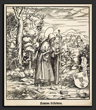 Leonhard Beck (German, c. 1480 - 1542), Saint Bilhelmus, 1516-1518, woodcut