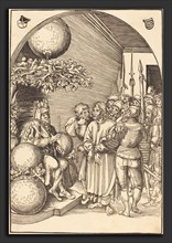 Lucas Cranach the Elder (German, 1472 - 1553), Christ before Herod, in or before 1509, woodcut