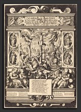 German 16th Century, Funeral Monument to the Daughters of Feuerabend, 16th century, engraving on