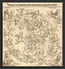 Albrecht DÃ¼rer (German, 1471 - 1528), The Northern Celestial Hemisphere, 1515, woodcut