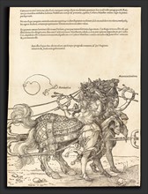 Albrecht DÃ¼rer (German, 1471 - 1528), The Triumphal Chariot of Maximilian I (The Great Triumphal