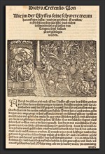 Hans Weiditz, II (German, 1500 or before - c. 1536), Page from Troianischen Kreig - Ausberg, 1536,