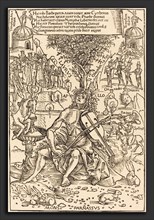 Hans SÃ¼ss von Kulmbach (German, c. 1485 - 1522), Apollo on Parnasus, published 1502, woodcut