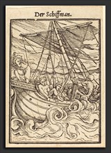 Hans Holbein the Younger (German, 1497-1498 - 1543), Sailor, woodcut