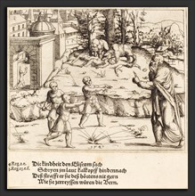 Augustin Hirschvogel (German, 1503 - 1553), The Murder of the Children of Bethel, 1547, etching