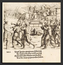 Augustin Hirschvogel (German, 1503 - 1553), The Fall of Jericho, 1540, etching
