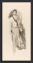 James McNeill Whistler (American, 1834 - 1903), Count Robert de Montesquiou, No.III, 1895,