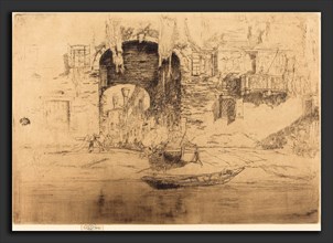 James McNeill Whistler (American, 1834 - 1903), San Biagio, 1879-1880, etching