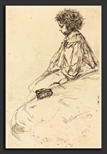 James McNeill Whistler (American, 1834 - 1903), Bibi Lalouette, 1859, etching and drypoint