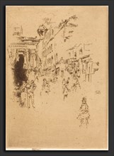 James McNeill Whistler (American, 1834 - 1903), Cutler Street, Hounsditch, 1887, etching