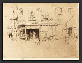 James McNeill Whistler (American, 1834 - 1903), Little Court, c. 1880-1881, etching