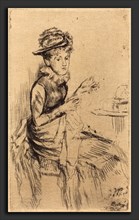 James McNeill Whistler (American, 1834 - 1903), Tatting, c. 1873, etching