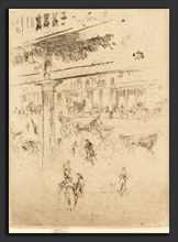 James McNeill Whistler (American, 1834 - 1903), Regent's Quadrant, 1880-1881, etching
