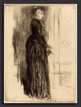 James McNeill Whistler (American, 1834 - 1903), The Little Velvet Dress, 1873, etching