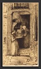 James McNeill Whistler (American, 1834 - 1903), La Marchande de Moutarde, 1858, etching