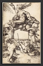 Albrecht DÃ¼rer (German, 1471 - 1528), Witch Riding on a Goat, c. 1500-1501, engraving
