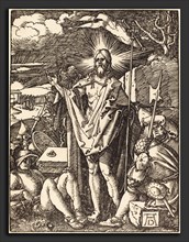 Albrecht DÃ¼rer (German, 1471 - 1528), The Resurrection, probably c. 1509-1510, woodcut