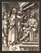 Albrecht DÃ¼rer (German, 1471 - 1528), Christ before Herod, 1509, woodcut