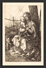 Albrecht DÃ¼rer (German, 1471 - 1528), The Virgin and Child Seated by a Tree, 1513, engraving