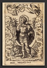 Sebald Beham (German, 1500 - 1550), Sol, engraving