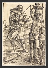 Hans Baldung Grien (German, 1484-1485 - 1545), The Martyrdom of Saint Sebastian, woodcut