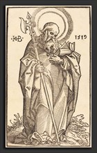 Hans Baldung Grien (German, 1484-1485 - 1545), Saint Matthew, 1519, woodcut
