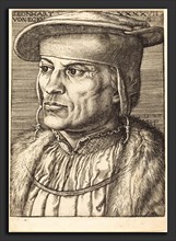 Barthel Beham (German, 1502 - 1540), Leonhard von Eck, 1527, engraving
