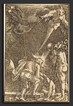 Albrecht Altdorfer (German, 1480 or before - 1538), Christ Descending into Hell, c. 1513, woodcut