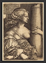 Heinrich Aldegrever (German, 1502 - 1555-1561), Fortitude, 1528, engraving