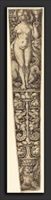 Heinrich Aldegrever (German, 1502 - 1555-1561), Dagger Sheath with the Whore of Babylon