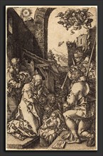 Heinrich Aldegrever (German, 1502 - 1555-1561), The Nativity, 1553, engraving
