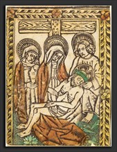 Workshop of Master of the Borders with the Four Fathers of the Church, The Lamentation, 1460-1480,