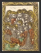 Workshop of Master of the Borders with the Four Fathers of the Church, The Last Supper, 1460-1480,