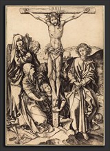Martin Schongauer (German, c. 1450 - 1491), The Crucifixion, c. 1480, engraving