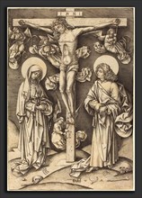 Israhel van Meckenem (German, c. 1445 - 1503), The Crucifixion, c. 1490-1500, engraving