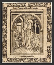 Wolfgang The Goldsmith after Master E.S. (German, active second half 15th century), The Madonna and