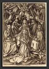 Israhel van Meckenem after Hans Holbein the Elder (German, c. 1445 - 1503), The Coronation of the