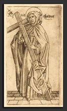 Israhel van Meckenem after Master E.S. (German, c. 1445 - 1503), Saint Judas Thaddeus (Saint