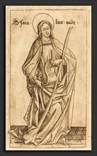Israhel van Meckenem after Master E.S. (German, c. 1445 - 1503), Saint James the Less, c.