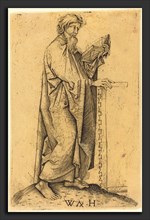 Master WH after Martin Schongauer (German, active fourth quarter 15th century), The Apostle Simon,