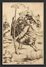 Israhel van Meckenem after Master of the Housebook (German, c. 1445 - 1503), Saint Christopher, c.