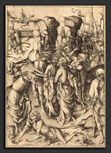 Israhel van Meckenem (German, c. 1445 - 1503), The Betrayal, c. 1480, engraving