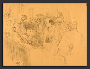 Henri de Toulouse-Lautrec (French, 1864 - 1901), Soudais Deposition (Déposition Soudais), 1896,
