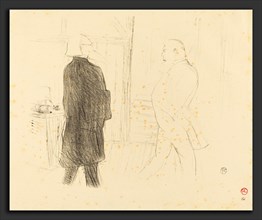 Henri de Toulouse-Lautrec (French, 1864 - 1901), Antoine and Gémier in "Une Faillite", 1894,