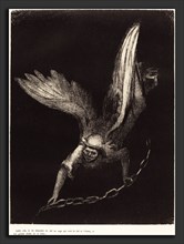 Odilon Redon (French, 1867 - 1939), Apres cela je vis descendre du ciel un ange qui avait la clef
